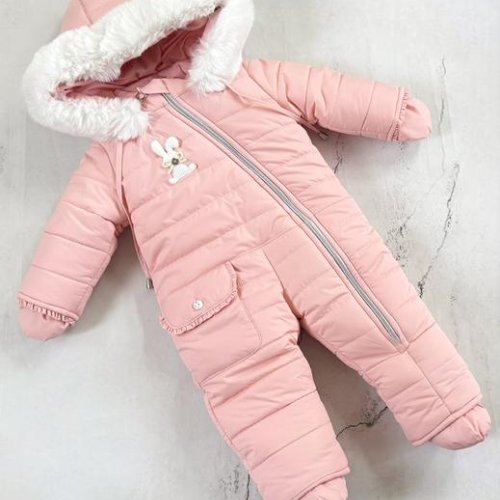 Комбинезон Moda school (68-80) 8464 peach (зима) Moda school 8464 peach