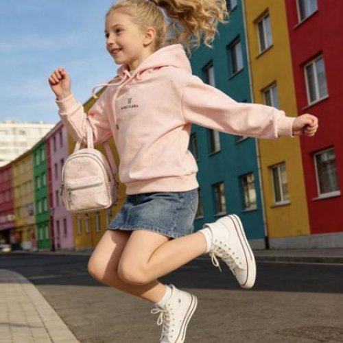 Батник SunnyTot (120-170) 5849 pink (деми) SunnyTot 5849 pink