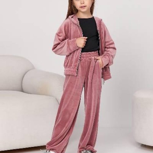 Костюм спорт SunnyTot (122-146) S310 pink (деми) SunnyTot S310 pink
