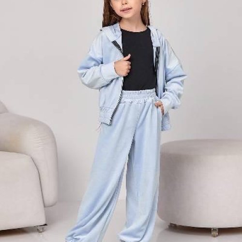 Костюм спорт SunnyTot (122-146) S311 l.blue (деми) SunnyTot S311 l.blue