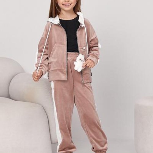 Костюм спорт SunnyTot (98-122) S316 beige (деми) SunnyTot S316 beige