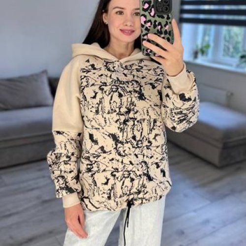 Худи S.Style (42-48) 291 beige (зима) S.Style 291 beige