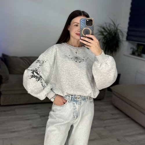 Свитер S.Style (42-48) 298-1 l.grey (зима) S.Style 298-1 l.grey