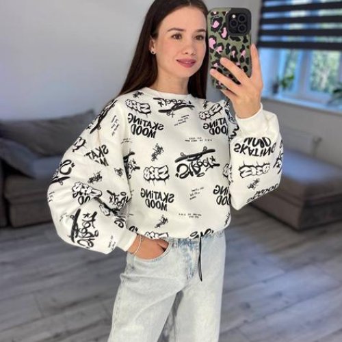 Свитер S.Style (42-48) 301 white (зима) S.Style 301 white