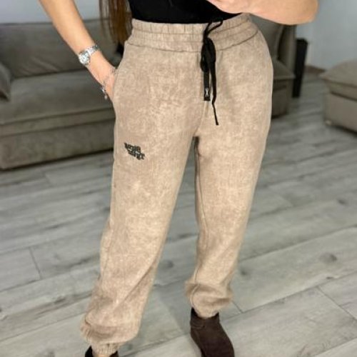 Штаны спорт S.Style (42-48) 322 beige (зима) S.Style 322 beige