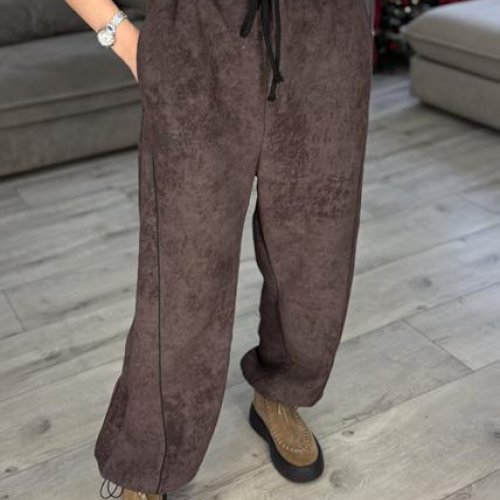 Штаны спорт S.Style (42-48) 631 brown (зима) S.Style 631 brown