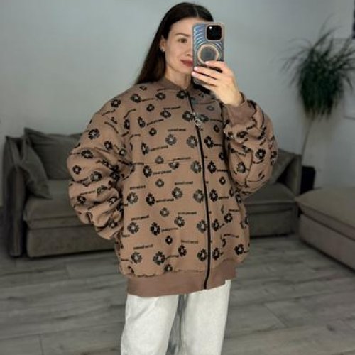 Кофта спорт S.Style (one size) 634 brown (зима) S.Style 634 brown