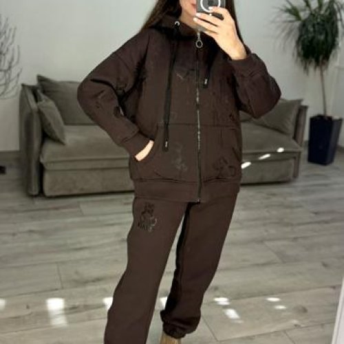 Костюм спорт S.Style (one size) 635 brown (зима) S.Style 635 brown
