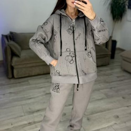 Костюм спорт S.Style (42-48) 635 grey (зима) S.Style 635 grey