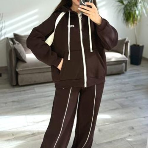 Костюм спорт S.Style (42-48) 640 brown (зима) S.Style 640 brown