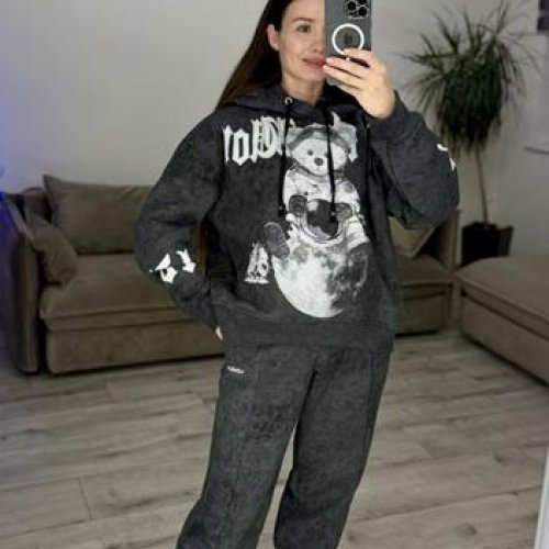 Костюм спорт S.Style (42-48) 641-1 d.grey (зима) S.Style 641-1 d.grey