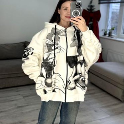 Кофта спорт S.Style (one size) 645 milk (зима) S.Style 645 milk