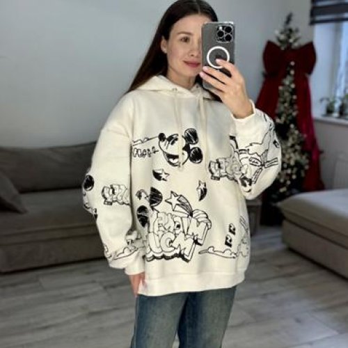 Худи S.Style (one size) 646 milk (зима) S.Style 646 milk