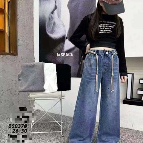 Джинсы Фунтик (8-12) 85037 black (деми) Фунтик 85037 black