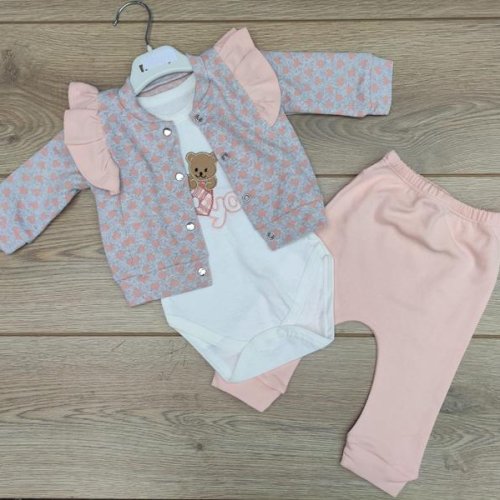 Костюм Emir kids (0.3-0.9) 859 peach (деми) Emir kids 859 peach
