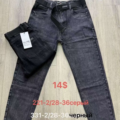 Джинсы God Baron (28-36) 221-2 grey (деми) God Baron 221-2 grey