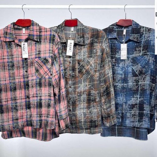 Рубашка Estima (2XL-6XL) 2503 pink (зима) Estima 2503 pink