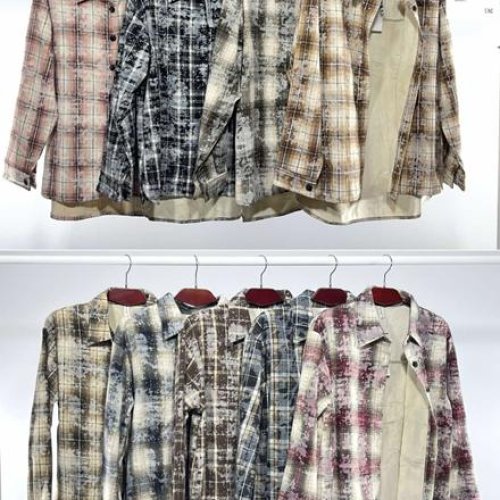 Рубашка Estima (M-2XL) 892 grey (деми) Estima 892 grey