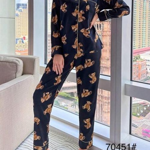 Пижама Estima (M-3XL) 70451 navy (деми) Estima 70451 navy