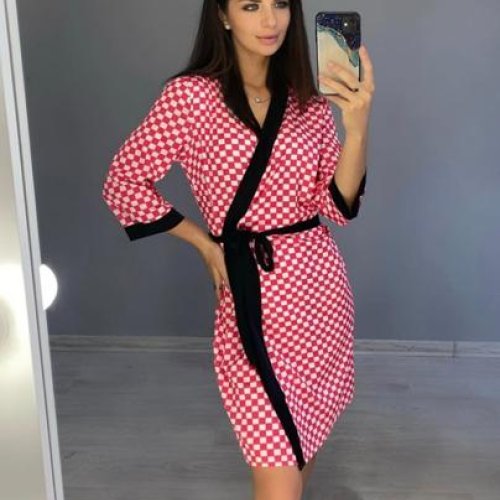 Халат Gull (42-48) 62-1 red (деми) Gull 62-1 red