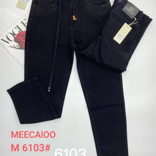 Джинсы Maxim Jeans (30-36) 6103 black (деми) Maxim Jeans 6103 black