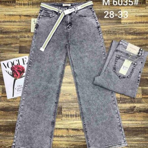 Джинсы Maxim Jeans (28-33) 6035 l.grey (деми) Maxim Jeans 6035 l.grey