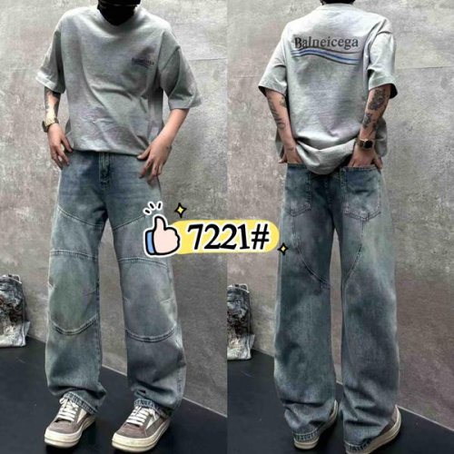 Джинсы Baron Jeans (S-3XL) 7221 l.blue (деми) Baron Jeans 7221 l.blue