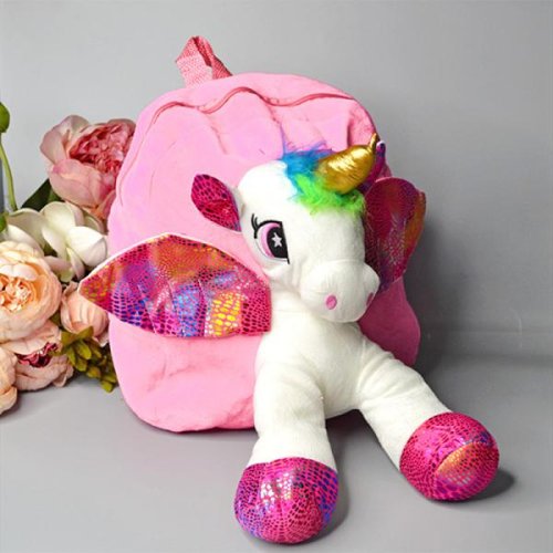 Рюкзак Luna-bag (26*30*8) 23-101 pink (деми) Luna-bag 23-101 pink