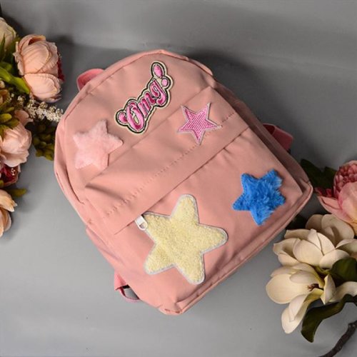 Рюкзак Luna-bag (30*25*10) 24-163 pink (деми) Luna-bag 24-163 pink