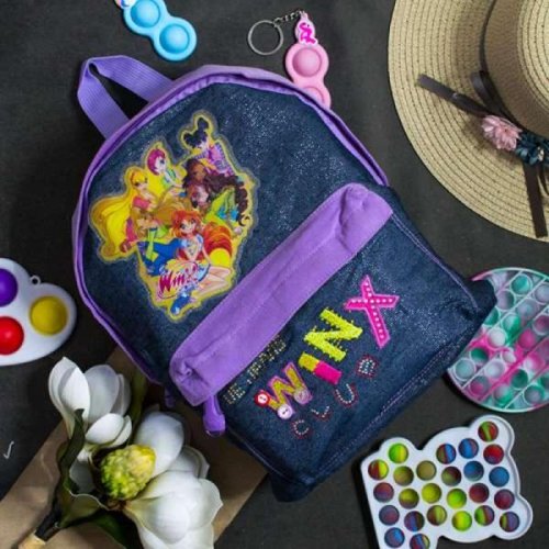 Рюкзак Luna-bag (26*31*15) 62428 navy-purple (деми) Luna-bag 62428 navy-purple