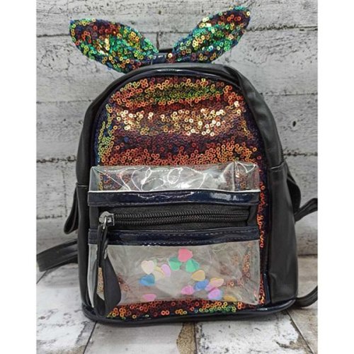 Рюкзак Luna-bag (20*18*8) 8607 black (деми) Luna-bag 8607 black