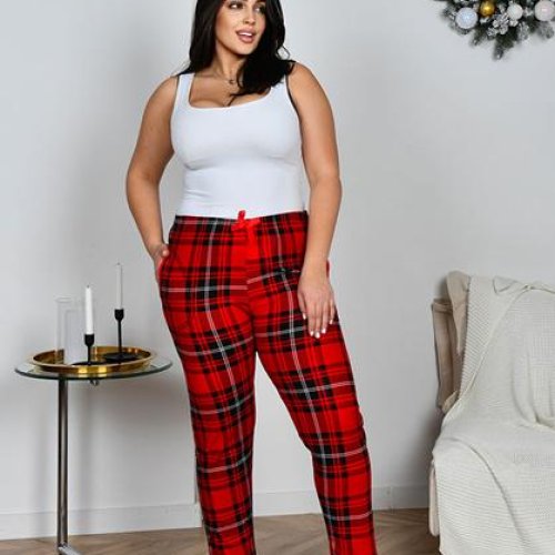 Штаны Vehuiah (3XL-5XL) 49496 red (деми) Vehuiah 49496 red