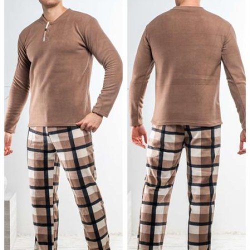 Пижама Vehuiah (52-58) 500037 brown (зима) Vehuiah 500037 brown