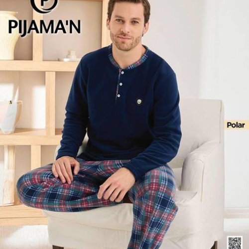 Пижама Vehuiah (M-2XL) 6100-6 navy (деми) Vehuiah 6100-6 navy