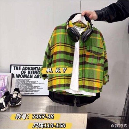 Рубашка Meloria (110-150) 7357 green (деми) Meloria 7357 green