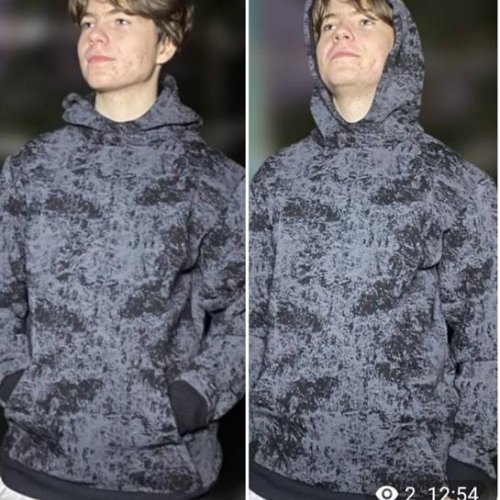 Худи Mary Brand (46-52) 384 grey (зима) Mary Brand 384 grey