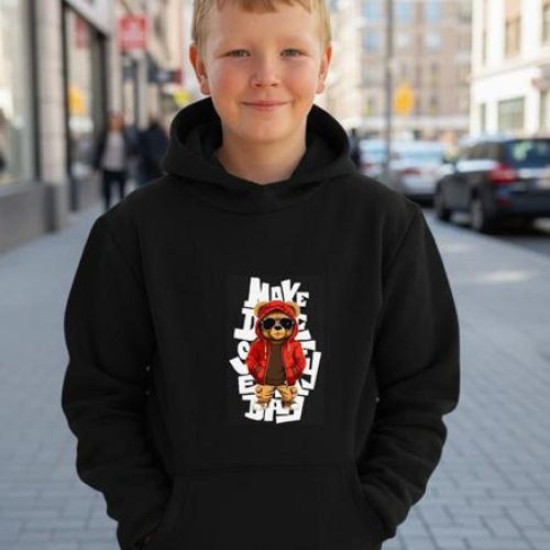 Худи Mary Brand (134-152) 446 black (зима) Mary Brand 446 black