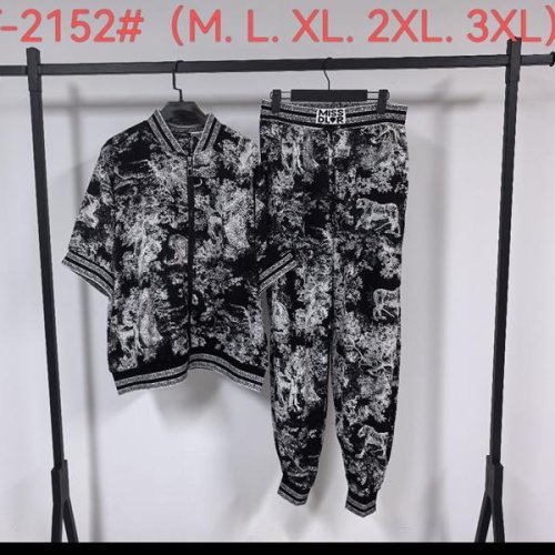 Костюм Saint Wish (M-3XL) T2152 black (лето) Saint Wish T2152 black