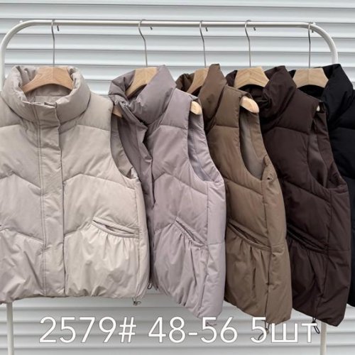 Жилетка Style Nadezhda (48-52) 2579 l.brown (деми) Style Nadezhda 2579 l.brown