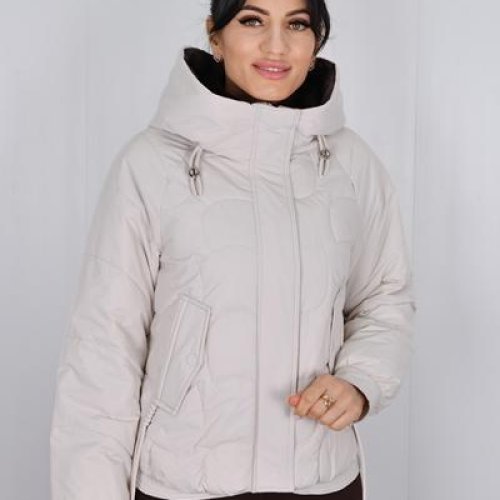 Куртка Style Nadezhda (M-2XL) 6155 l.grey (деми) Style Nadezhda 6155 l.grey