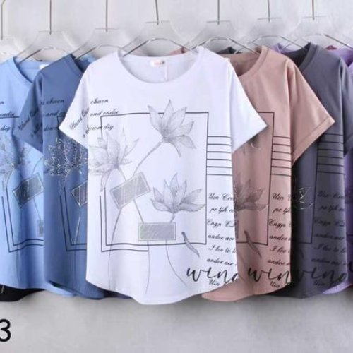 Футболка Style Nadezhda (48-52) 6613 mix (лето) Style Nadezhda 6613 mix