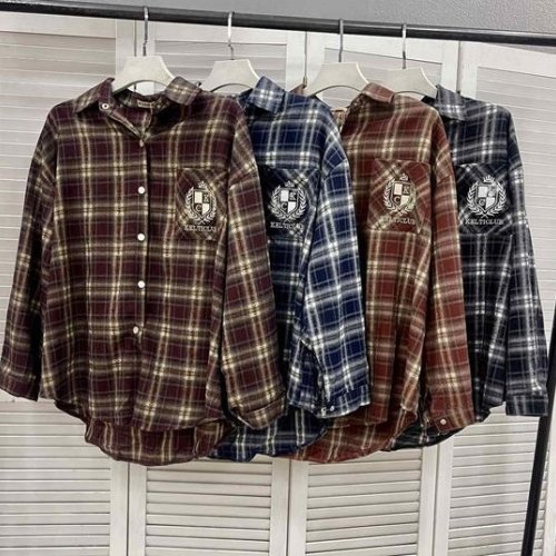 Рубашка Style Nadezhda (one size) 7356 brown (деми) Style Nadezhda 7356 brown