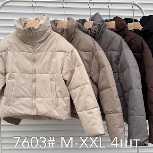 Куртка Style Nadezhda (M-2XL) 7603 d.beige (деми) Style Nadezhda 7603 d.beige