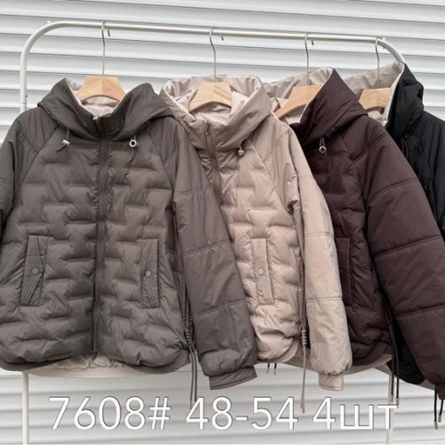 Куртка Style Nadezhda (48-54) 7608 black (деми) Style Nadezhda 7608 black