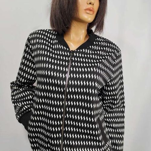 Кофта Style Nadezhda (52-62) 8114-60 black (деми) Style Nadezhda 8114-60 black