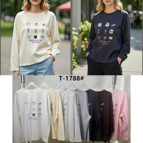 Свитер Style Nadezhda (one size) T1788 mix (деми) Style Nadezhda T1788 mix