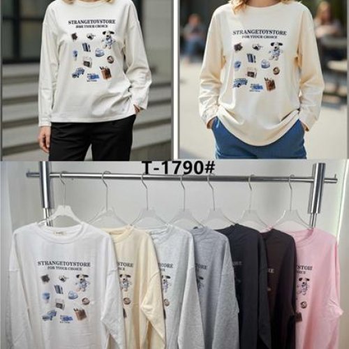 Свитер Style Nadezhda (one size) T1790 mix (деми) Style Nadezhda T1790 mix