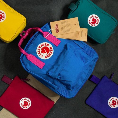 Рюкзак Luna-bag (27*21*10) 23510-7L blue-pink (деми) Luna-bag 23510-7L blue-pink