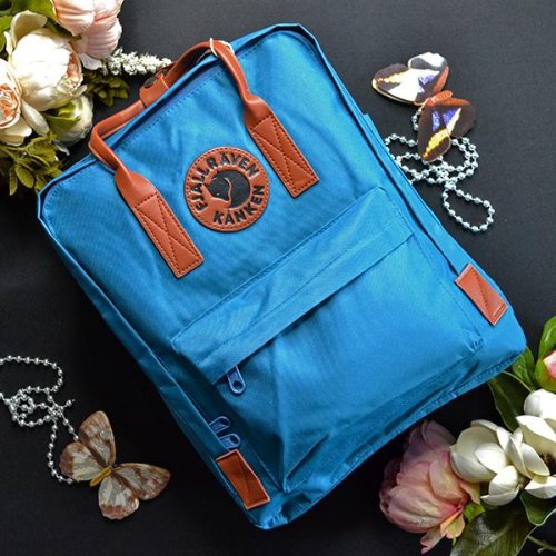 Рюкзак Luna-bag (38*28*14) 23565 l.blue-brown (деми) Luna-bag 23565 l.blue-brown