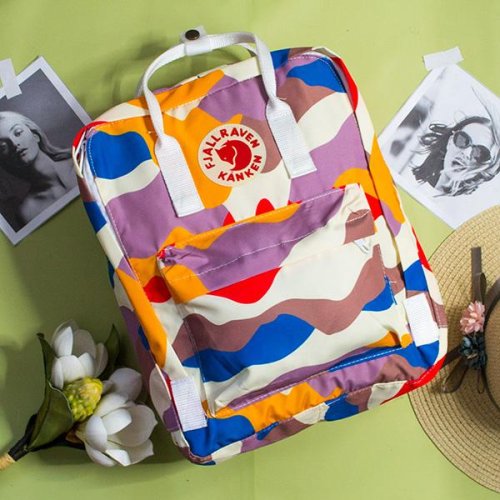 Рюкзак Luna-bag (38*28*14) 23610-16L white-orange (деми) Luna-bag 23610-16L white-orange